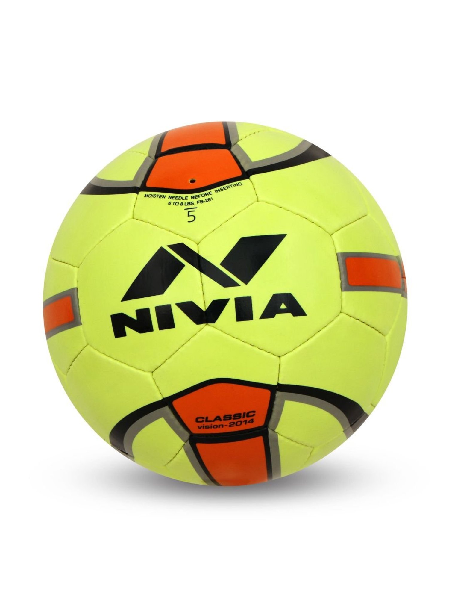 Nivia Classic Green & Black Football (Size-4)