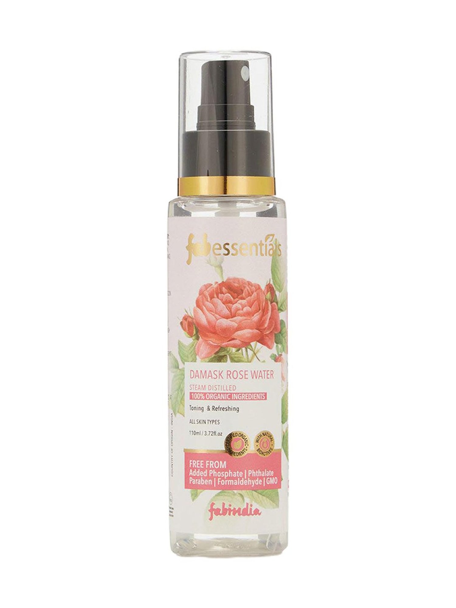 Fabessentials Damask Rose Water - 110 ml