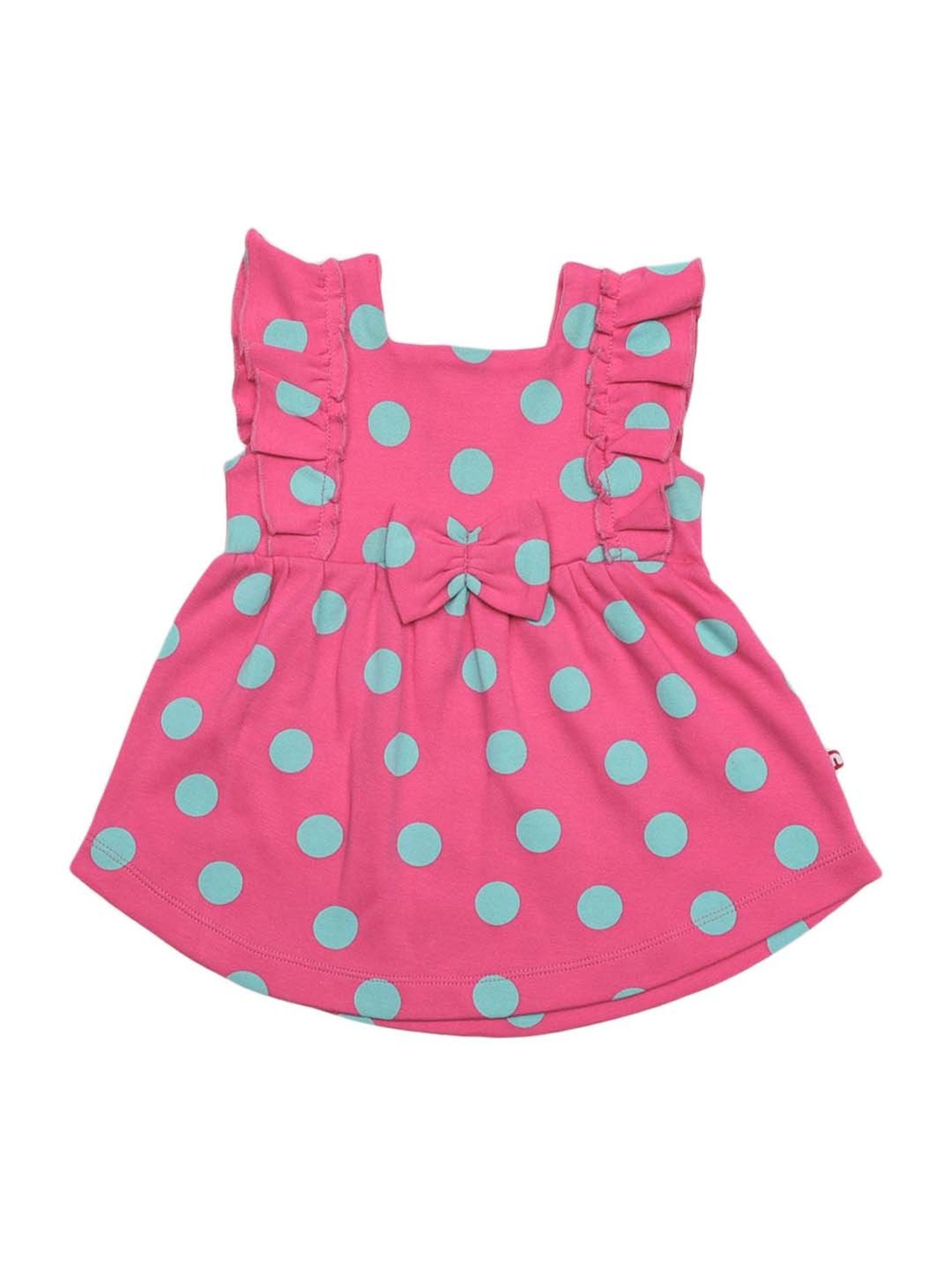 Nino Bambino Kids Multicolor Cotton Printed Dress