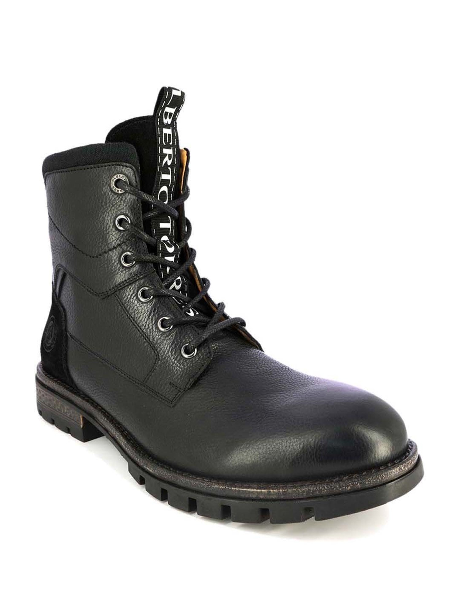 Alberto Torresi Men's Black Casual Boots