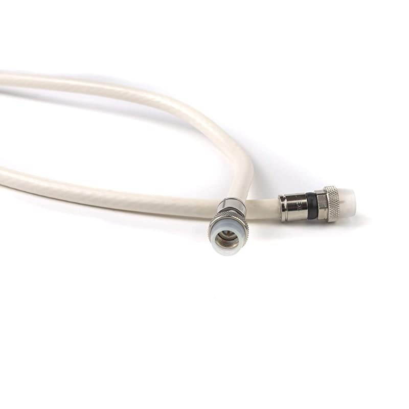 Black RG6 Digital Coaxial Cable Shielded PVC Jacket FIRE Rated UL CATV RoHS 75 Ohm RG6 Digital Audio Video Coaxial Cable with Premium Metal Compression F-Connectors