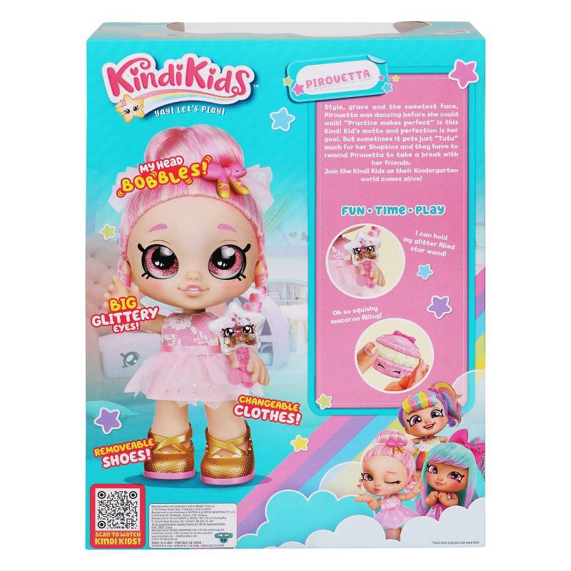Kindi Kids Pirouetta Fun Time Doll