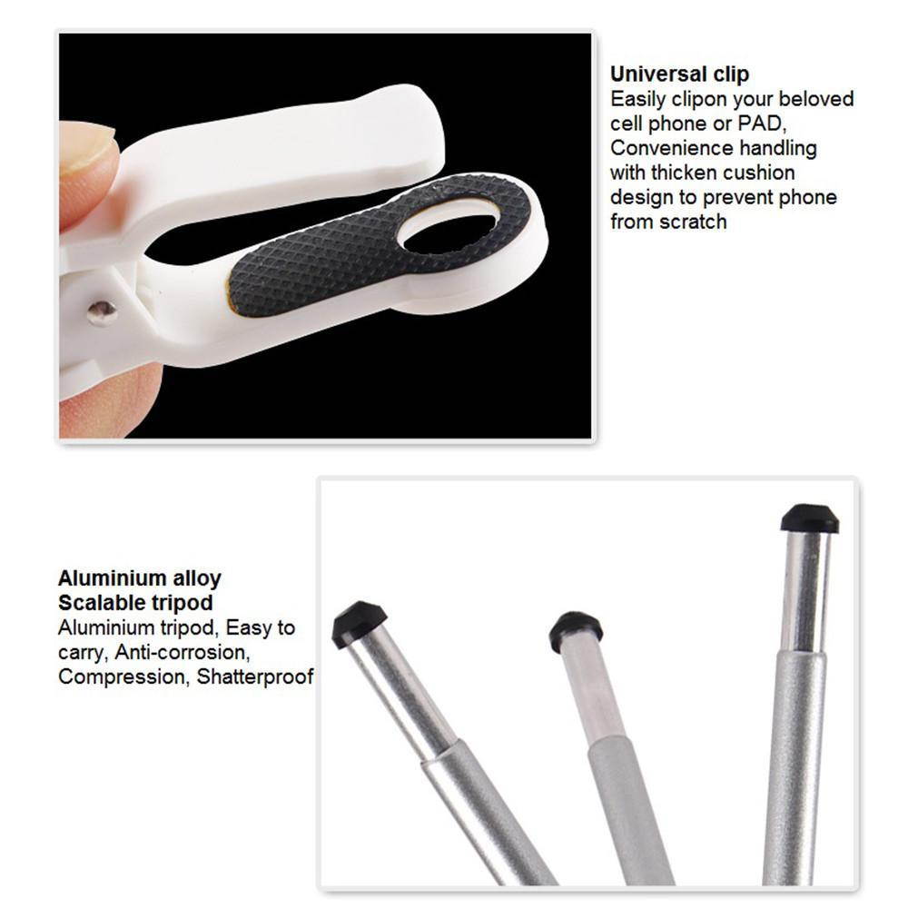 Phone camera telescope HD high-powered night vision binoculars telescope 1000 concert shipping  BLUE + STAND