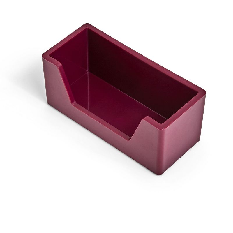 TRU RED Business Card Holder, Purple TR55272 