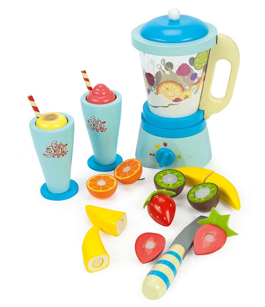 Le Toy Van Honeybake Blender & Wooden Fruit Set