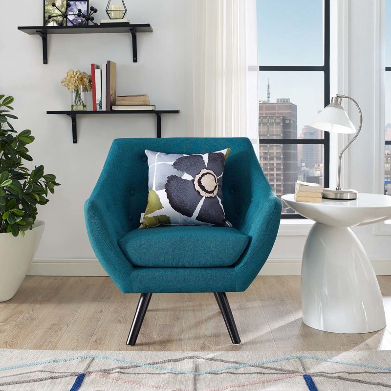 Allegory Armchair Teal - Modway