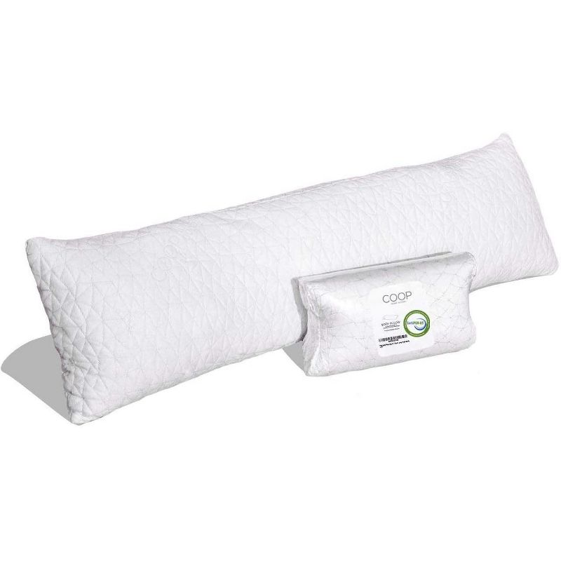 Coop Home Goods The Body Pillow - Adjustable Memory Foam Pillow