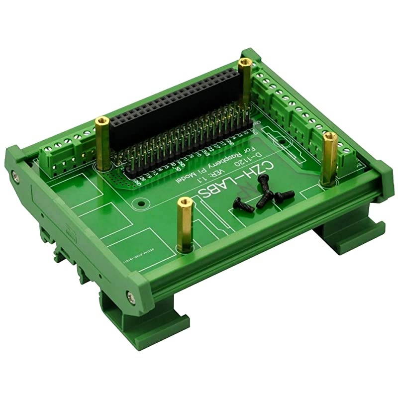 DIN Rail Mount Screw Terminal Block Adapter Module for Raspberry Pi A+ 3A+ B+ 2B 3B 3B+ 4B Zero ZeroW