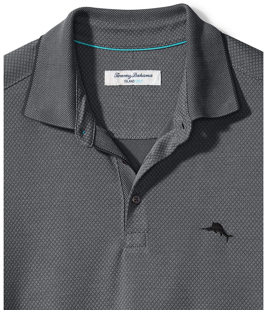 Tommy Bahama Big & Tall IslandZone Diamond Dunes Short-Sleeve Polo Shirt