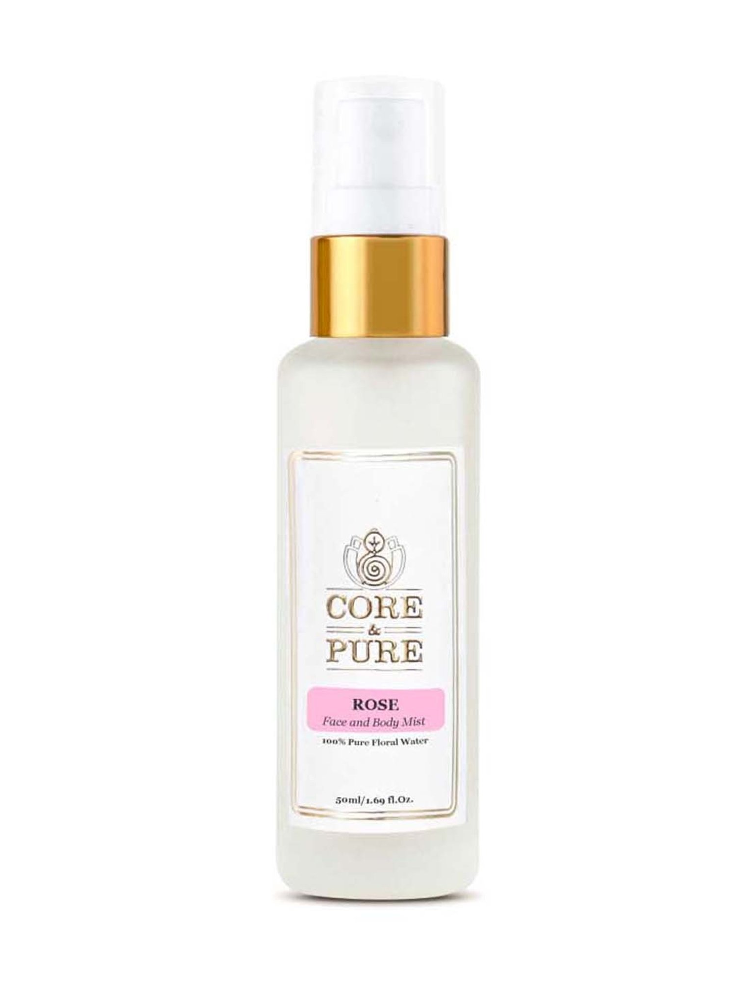 CORE & PURE Rose Water Face and Body Mist - 50 ml