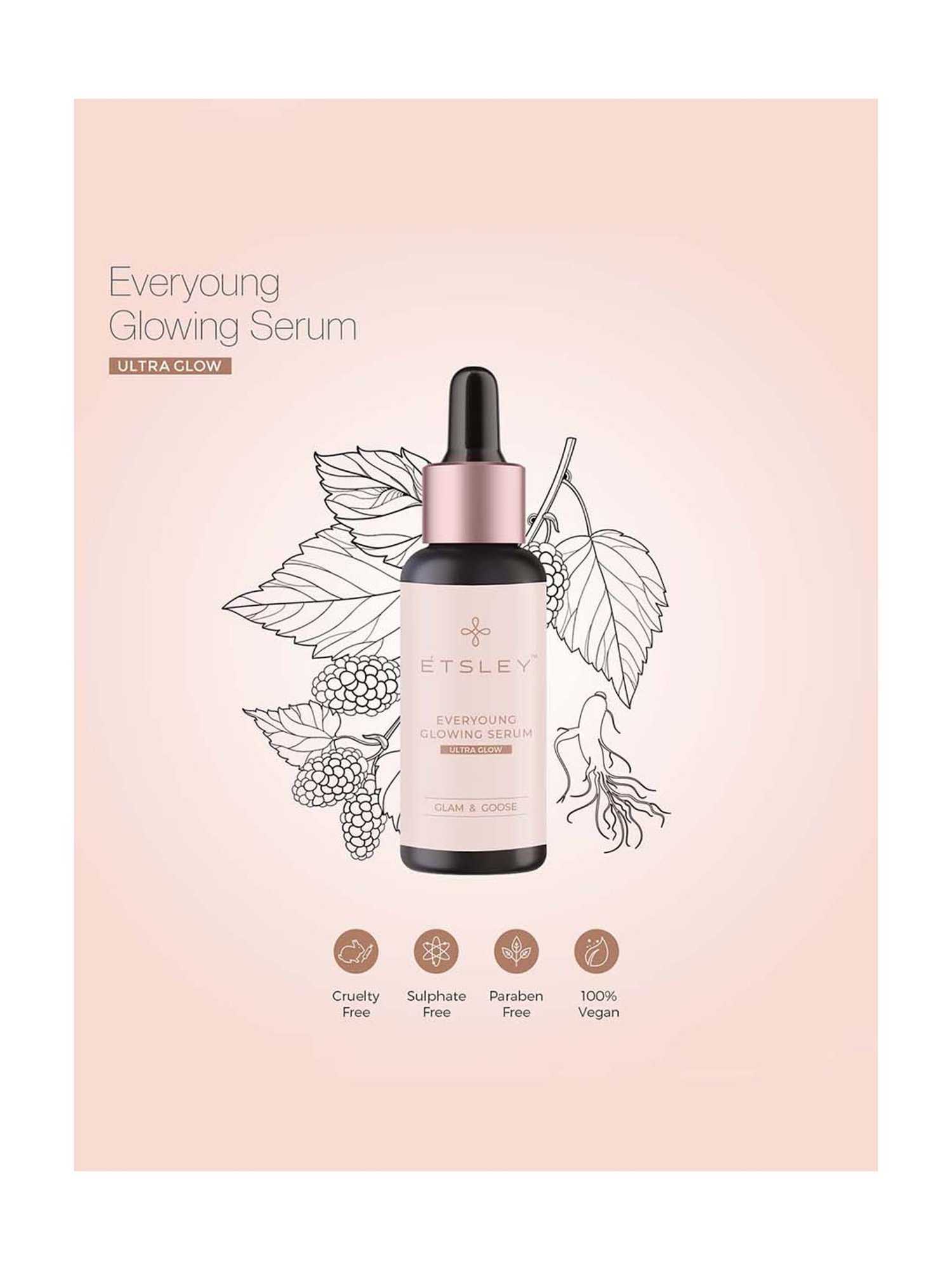 ETSLEY Everyoung Glowing Skin Serum - 30 ml