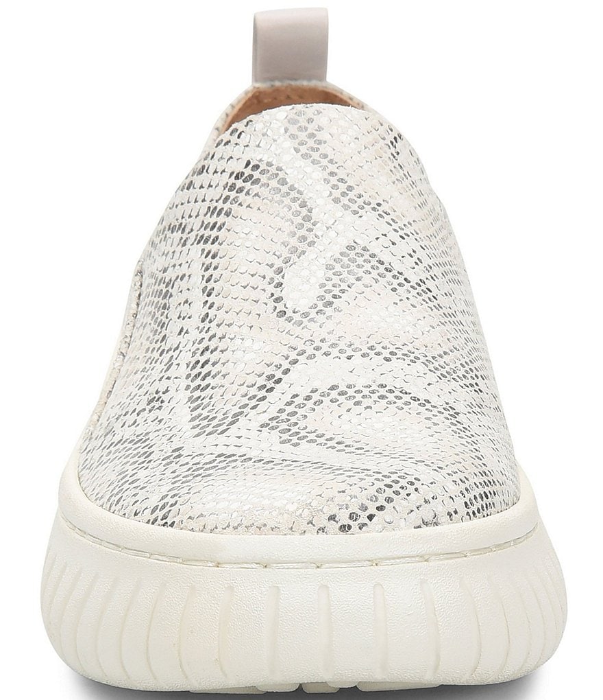 Sofft Potina Snake Print Slip-On Wedge Sneakers