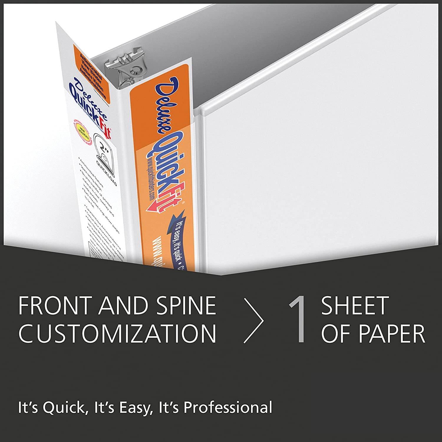 Stride Deluxe QuickFit View Binders (STW89030)