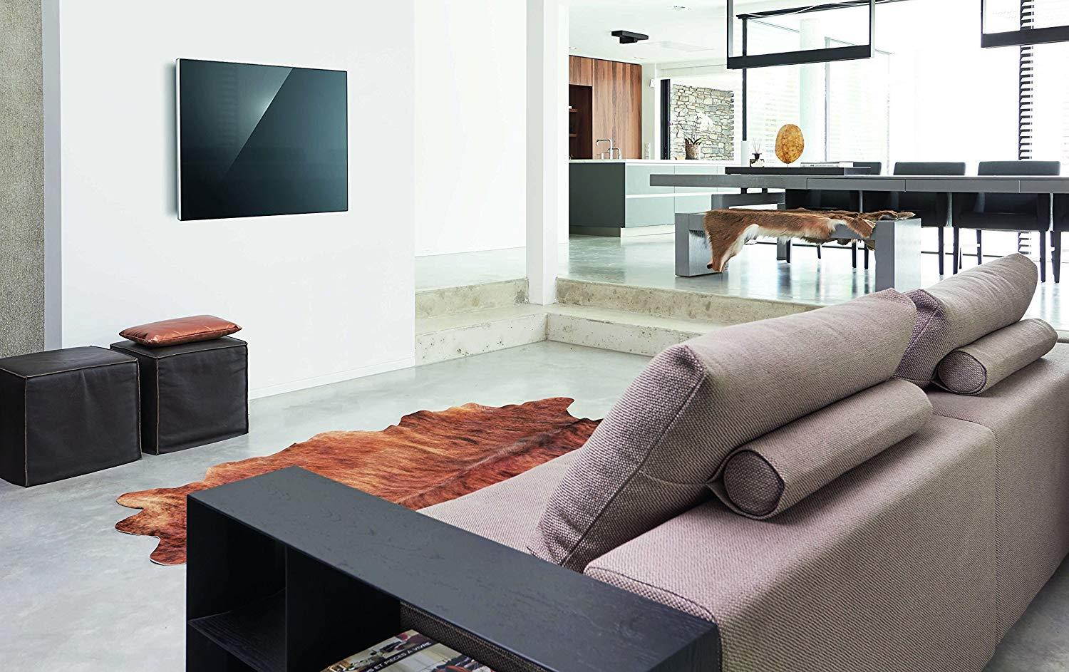 Vogel's TV Wall Mount, Thin 405 Extra Thin Fixed Bracket for 26-55 inch TVs, Black