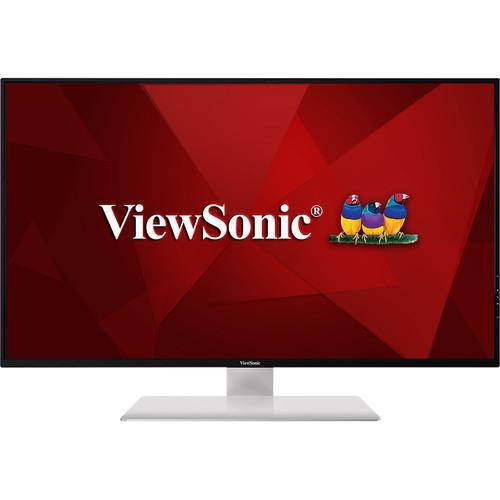 ViewSonic VX4380-4K 43" Ultra HD 3840 x 2160 4K 12ms (GTG) 2xHDMI Mini-DisplayPort DisplayPort USB 3.0 Hub Built-in Speakers Anti-Glare Backlit LED IPS Monitor