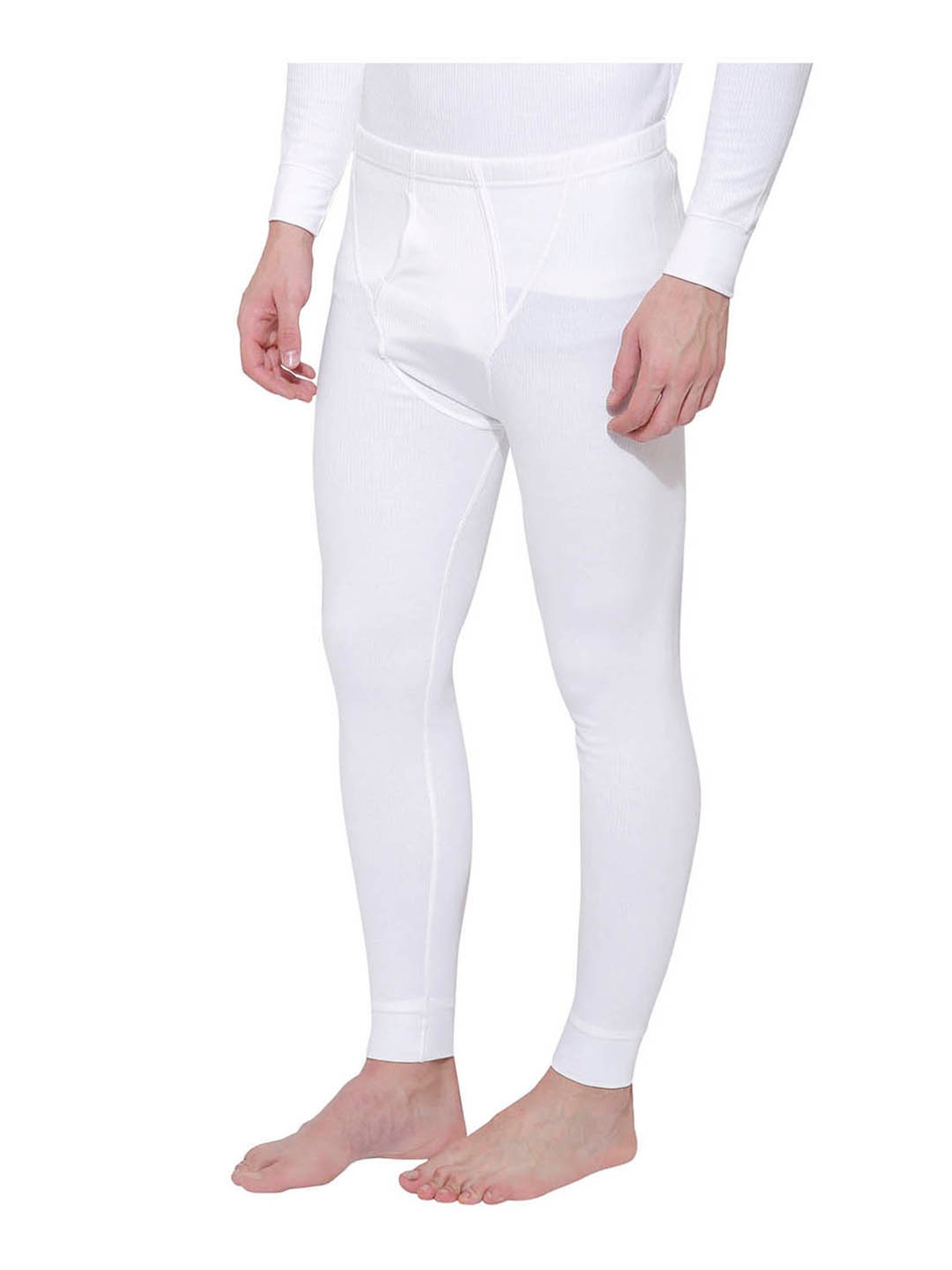 Bodycare Insider Off White Regular Fit Thermal Bottom