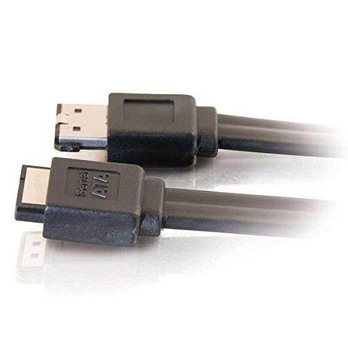 C2G 10231 Serial ATA to External Serial ATA Cable, Black (6.6 Feet, 2 Meters)