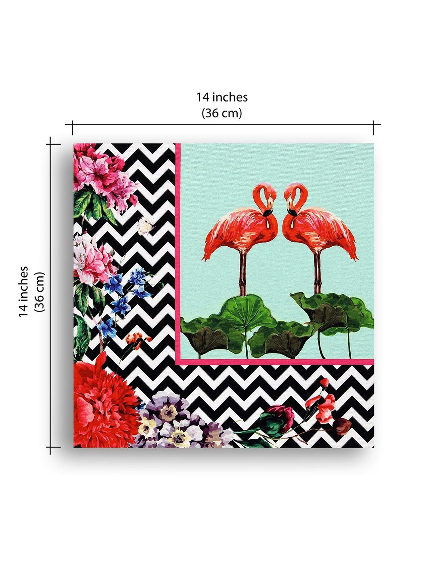 SEJ by Nisha Gupta Multicolor Framed Wall Art - Set of 1