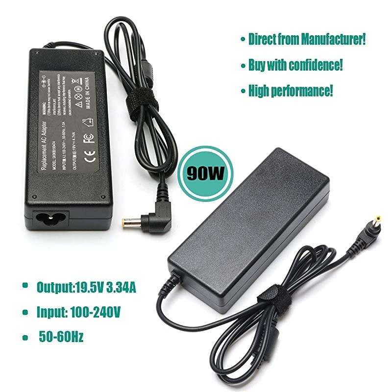 AC Adapter Laptop Charger PA5035U1ACA PA190004 Replacement for Toshiba Satellite L775 L745 L755 L305 L305D L455 L505 L505D L635 L655 L655D L855 A105 A135 C655 C855 PA3714U1ACA Power Cord