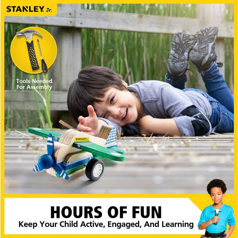 Stanley Jr. DIY Pull Back Airplane Kit