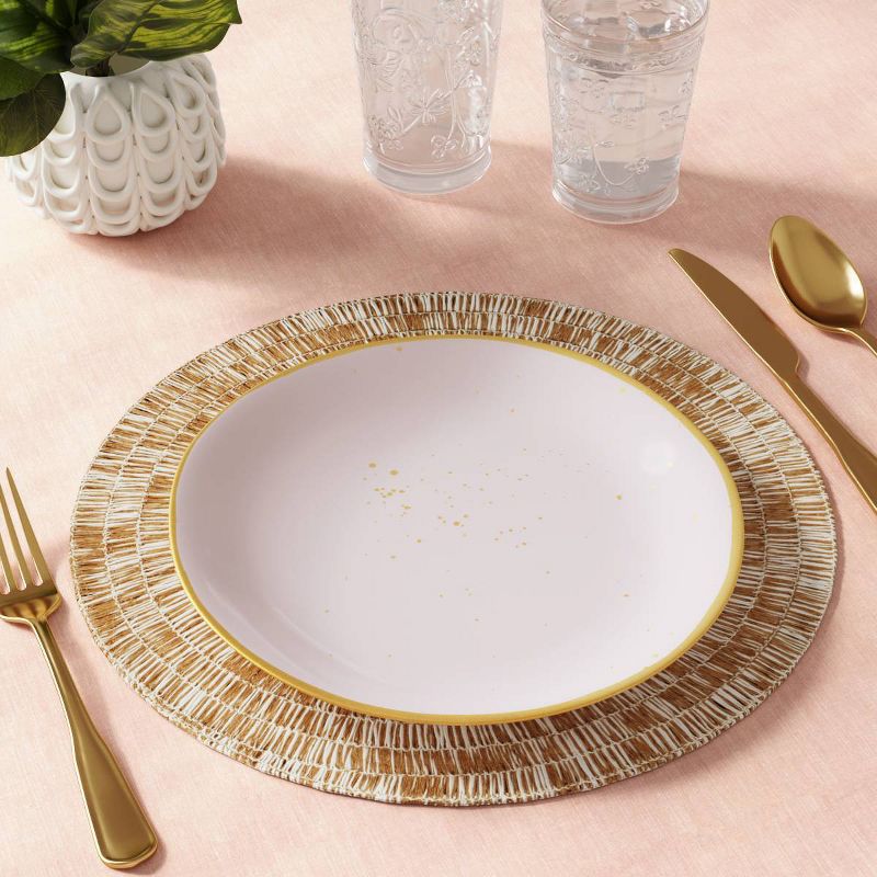 10.5" Melamine Dinner Plate Pink - Opalhouse™