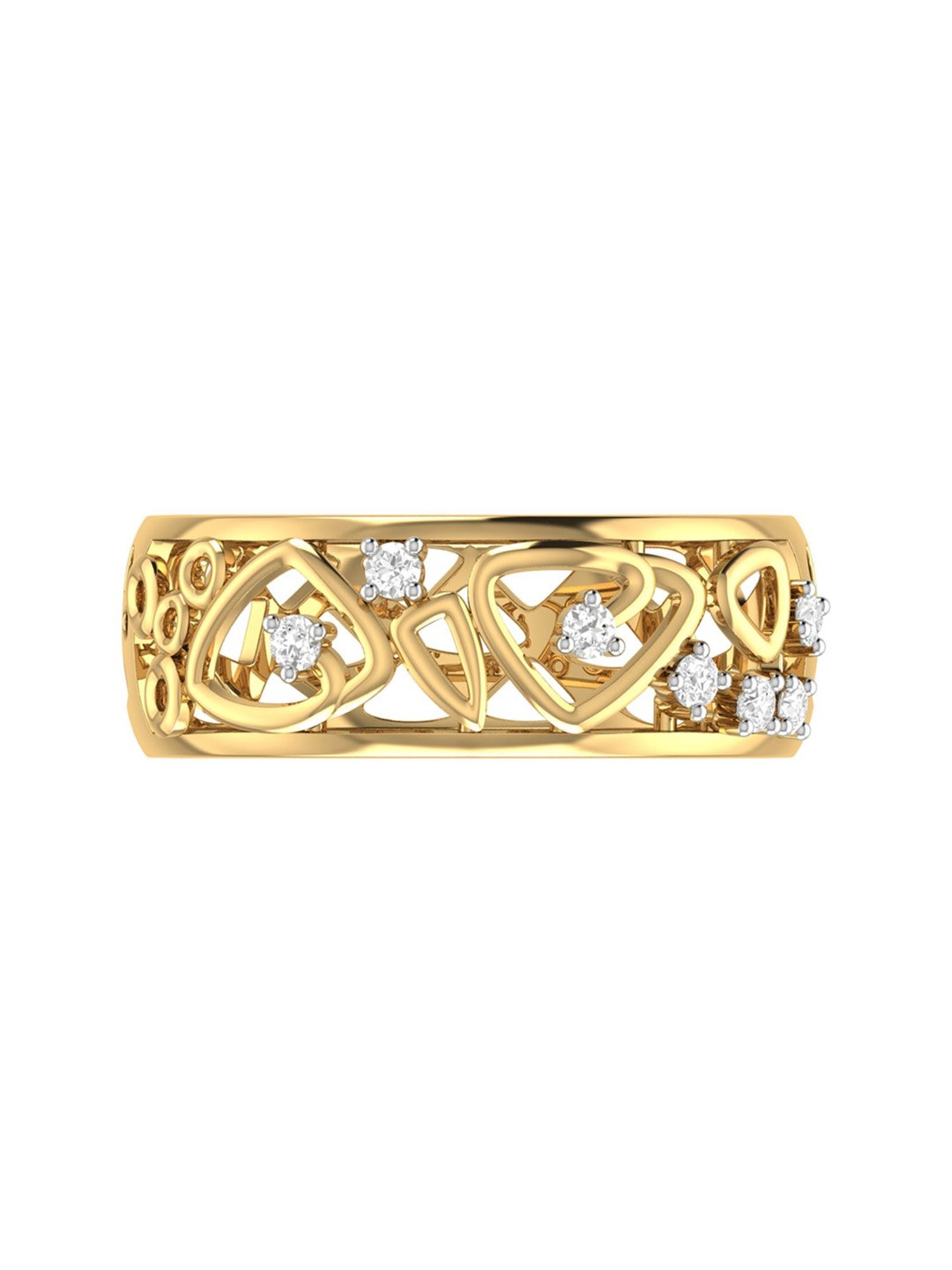 PC Jeweller Avryl 18k Gold Ring for Women