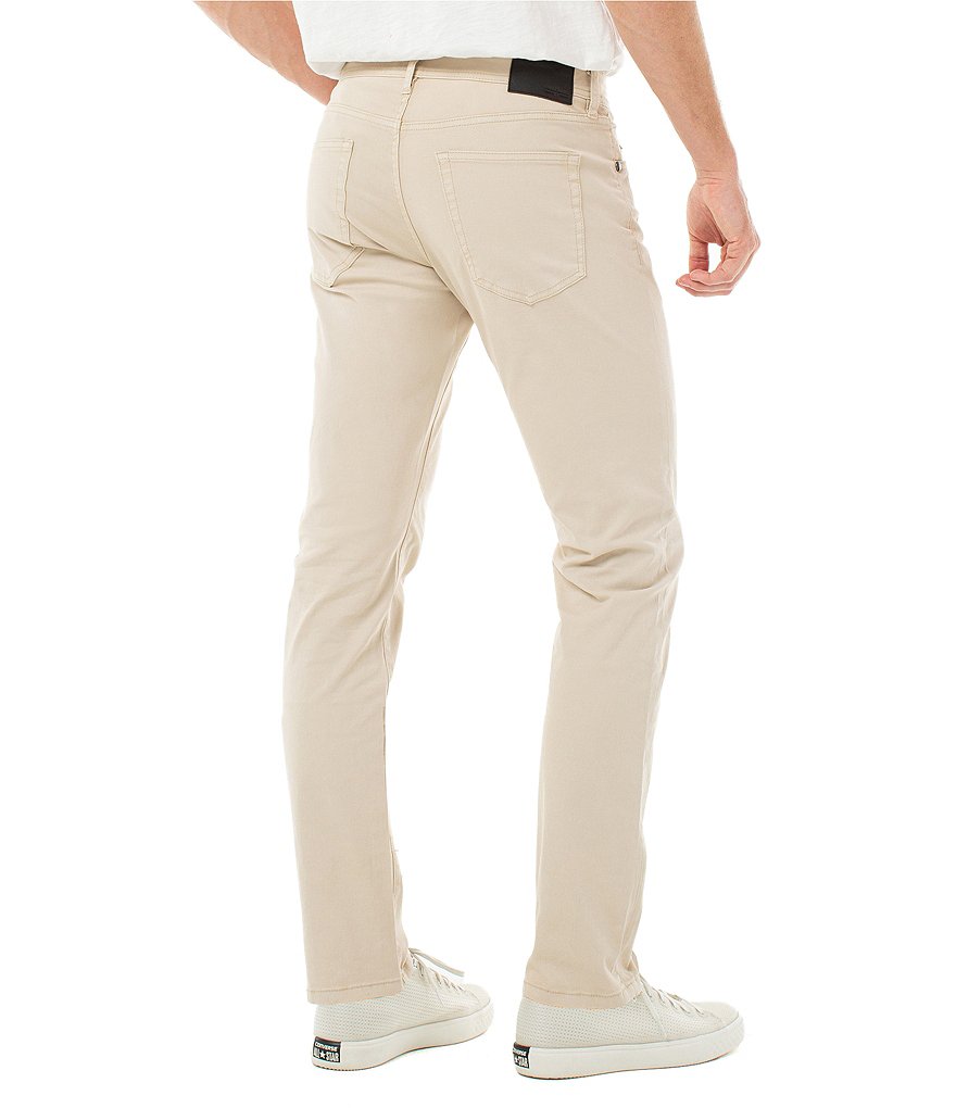 Liverpool Los Angeles Kingston Modern Slim-Straight Twill Pants