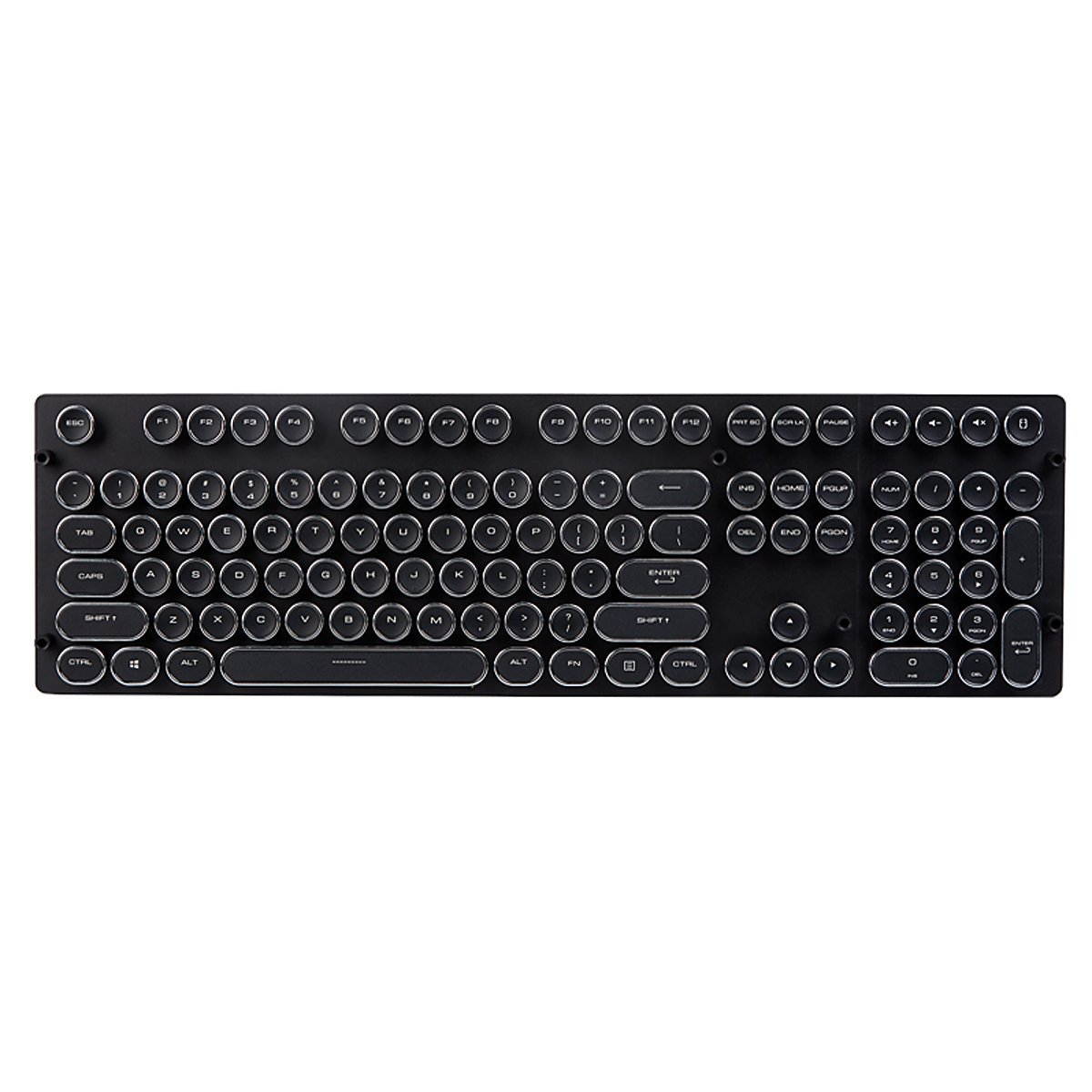 Keycaps Set for Mechanical Keyboard Gaming Keyboard Steampunk Keycaps 108 keys US Layout Keycaps Vintage Style Magicforce