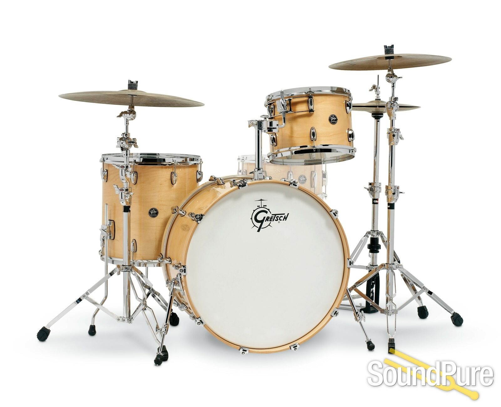 Gretsch 3pc Renown Drum Set Gloss Natural RN2-R643