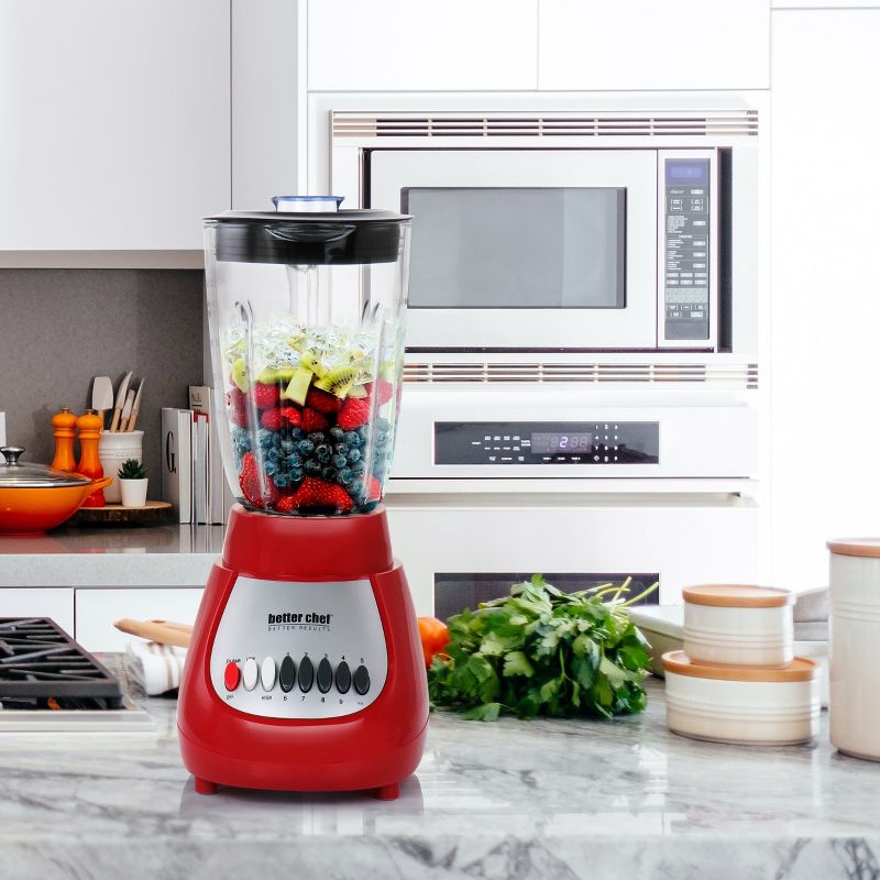 Better Chef 10 Speed 350 Watt Glass Jar Blender