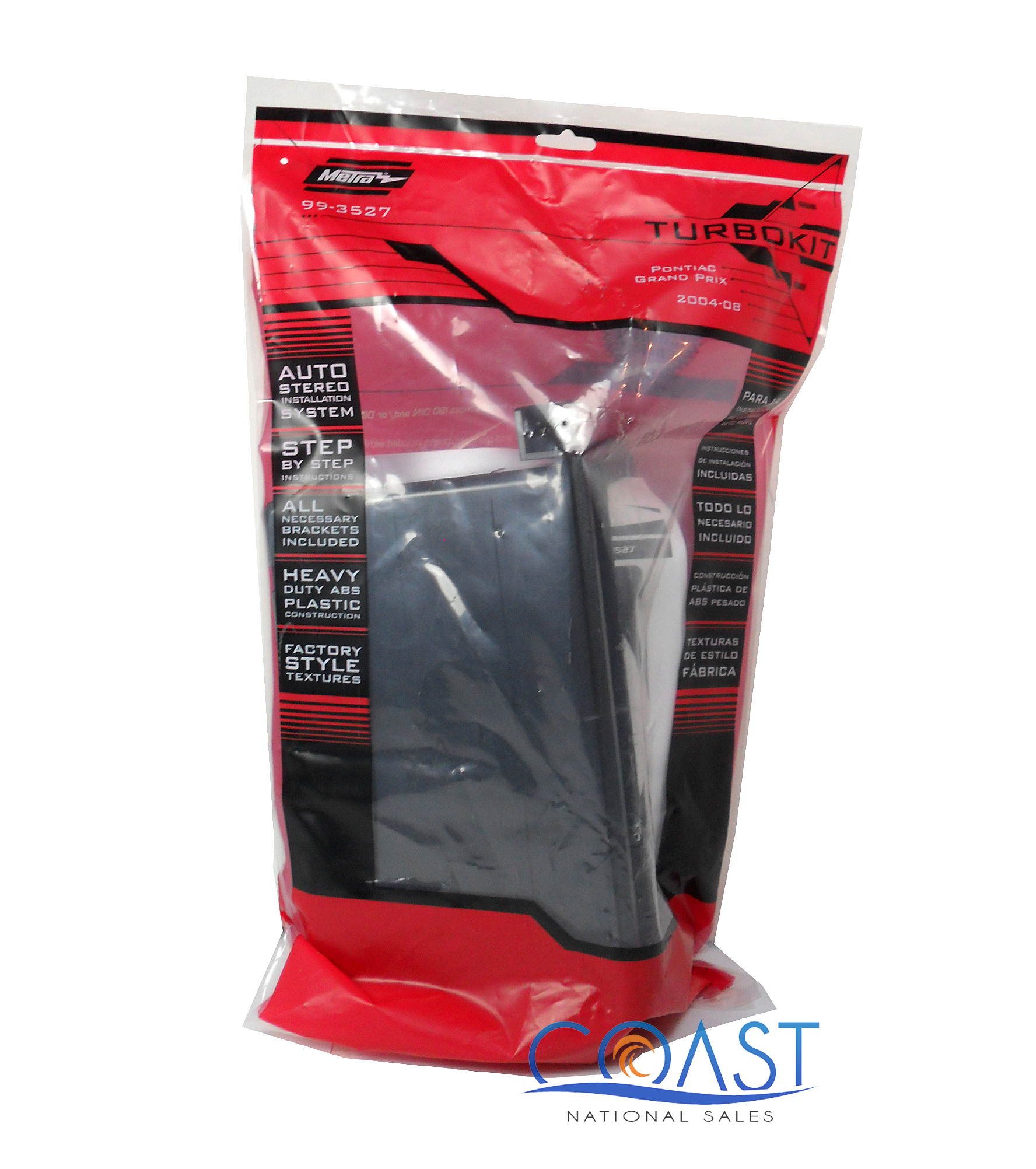 Metra 99-3527 METRA Vehicle Mount for Radio - ABS Plastic - Black