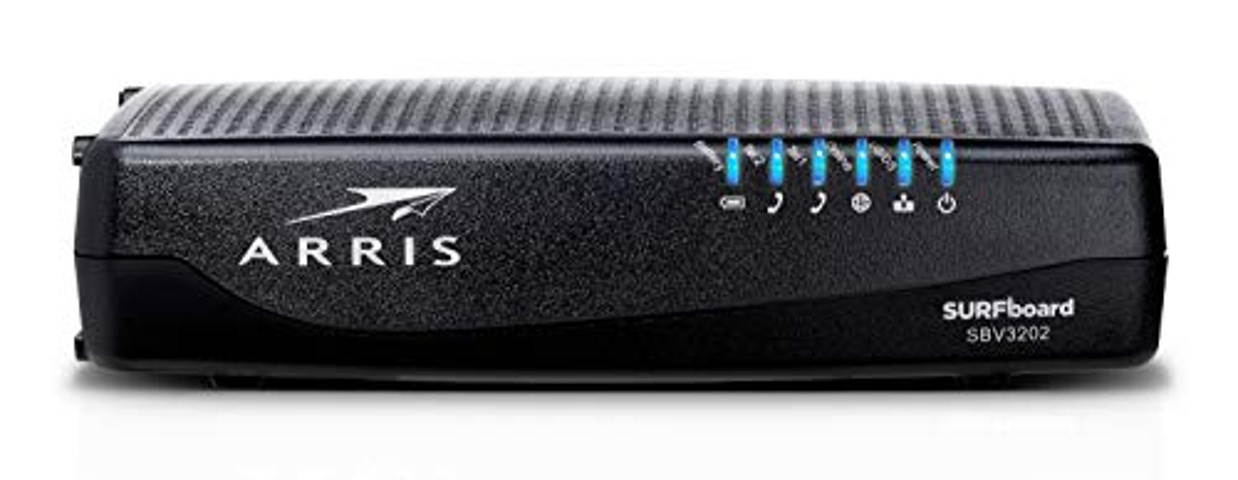 ARRIS Surfboard SBV3202 DOCSIS 3.0 Cable Modem, Certified for Xfinity Internet & Voice