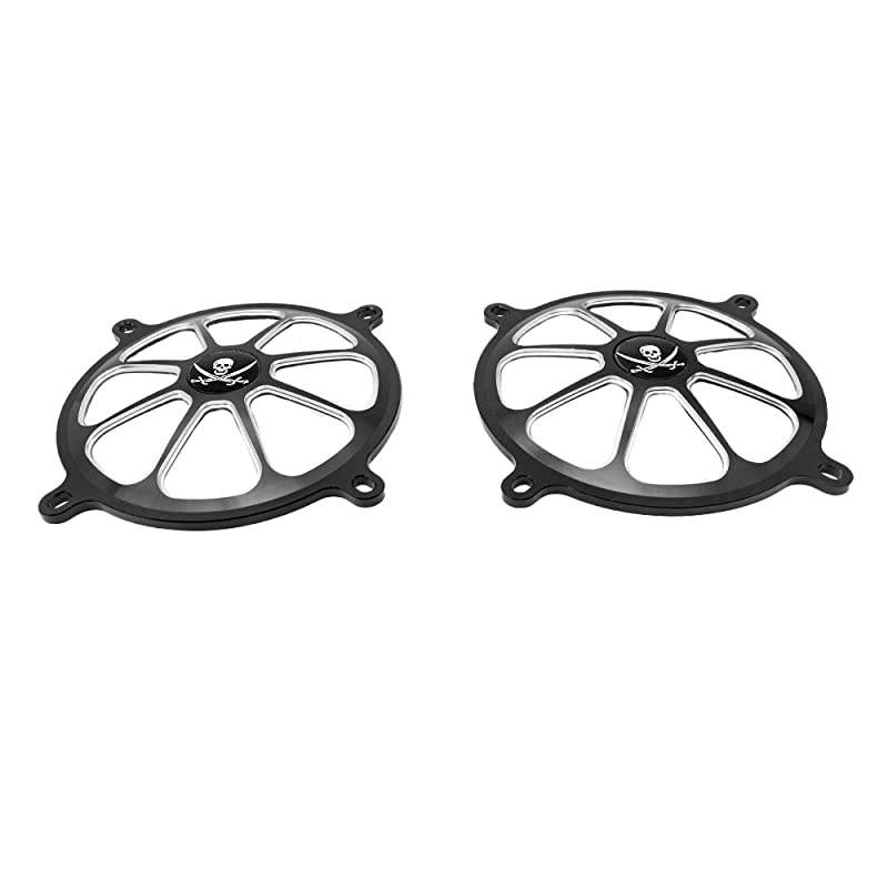 Audio Fairing Mount Speaker Grill Cover for Harley Davidson Touring Street Glide FL Trike 19962013 Pirate