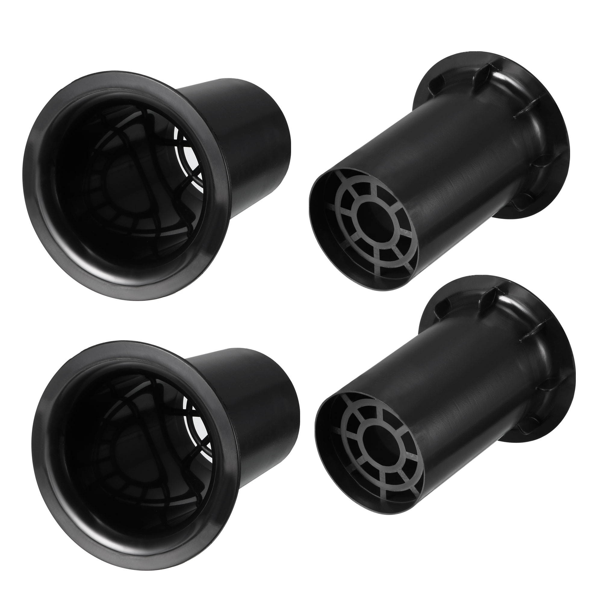 72mm x 98mm Speaker Port Tube Subwoofer Bass Reflex Tube Bass Woofer Box 4pcs