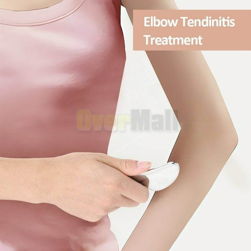 Gua Sha Stainless Steel  Stone Muscle Scraping Tool Massage Therapy Tissue USA