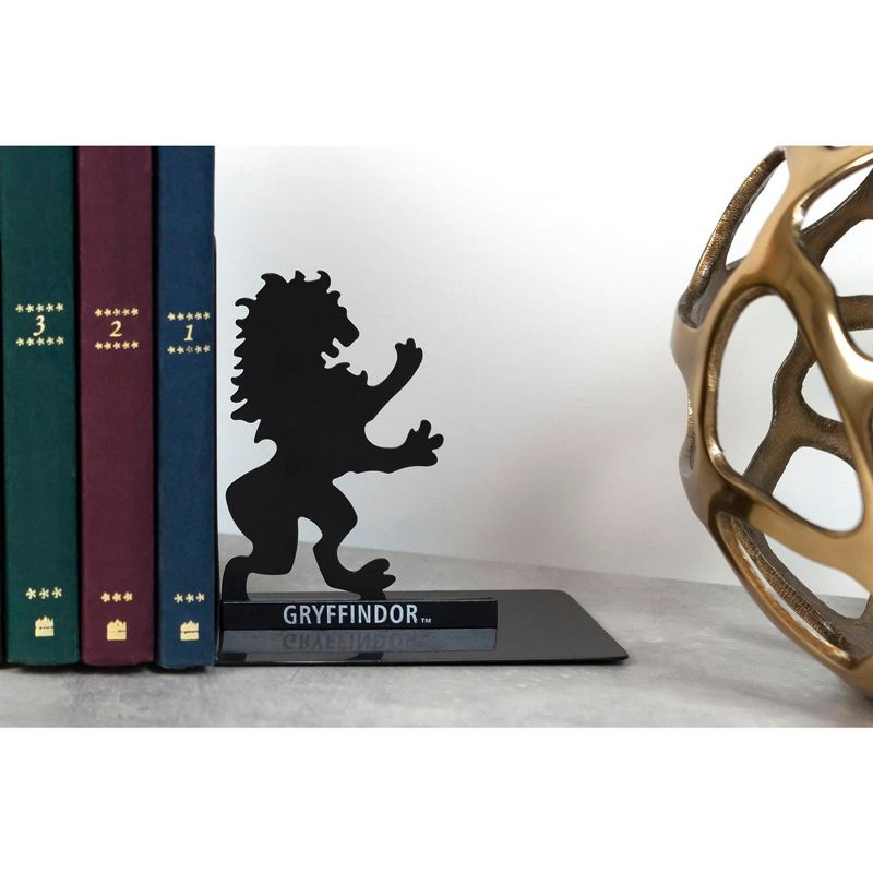 Seven20 Harry Potter Metal Bookends | House Gryffindor Design