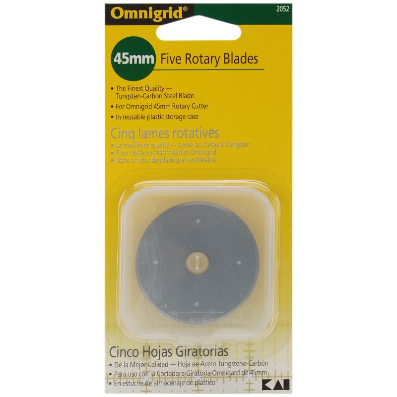 Omnigrid Rotary Blade Replacement Blades 5/Pkg 45mm