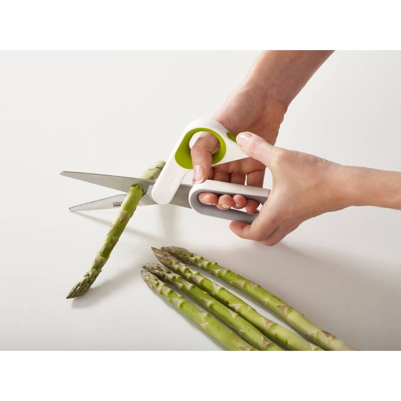 Joseph Joseph PowerGrip All-purpose Kitchen Scissors with Integrated Herb Stripper