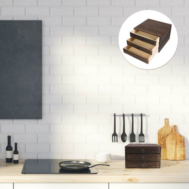 1PC Multifunctional Kitchen Storage Rack Nails Free Design Cupboard Hanging Hooks Wine Coffee Cup Storage Holder Dishes Racks