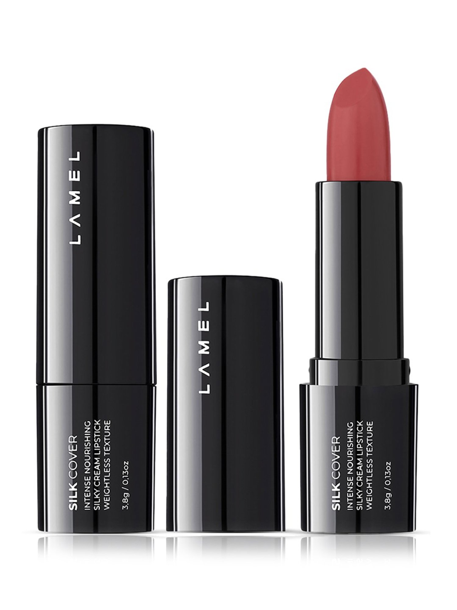 Lamel Silk Cover Silky Cream Lipstick 402 Pink Nude - 3.8 gm