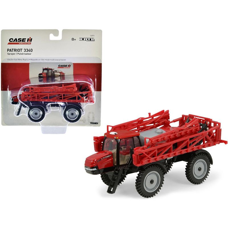 Case IH Patriot 3340 Sprayer Red "Case IH Agriculture" 1/64 Diecast Model by ERTL TOMY