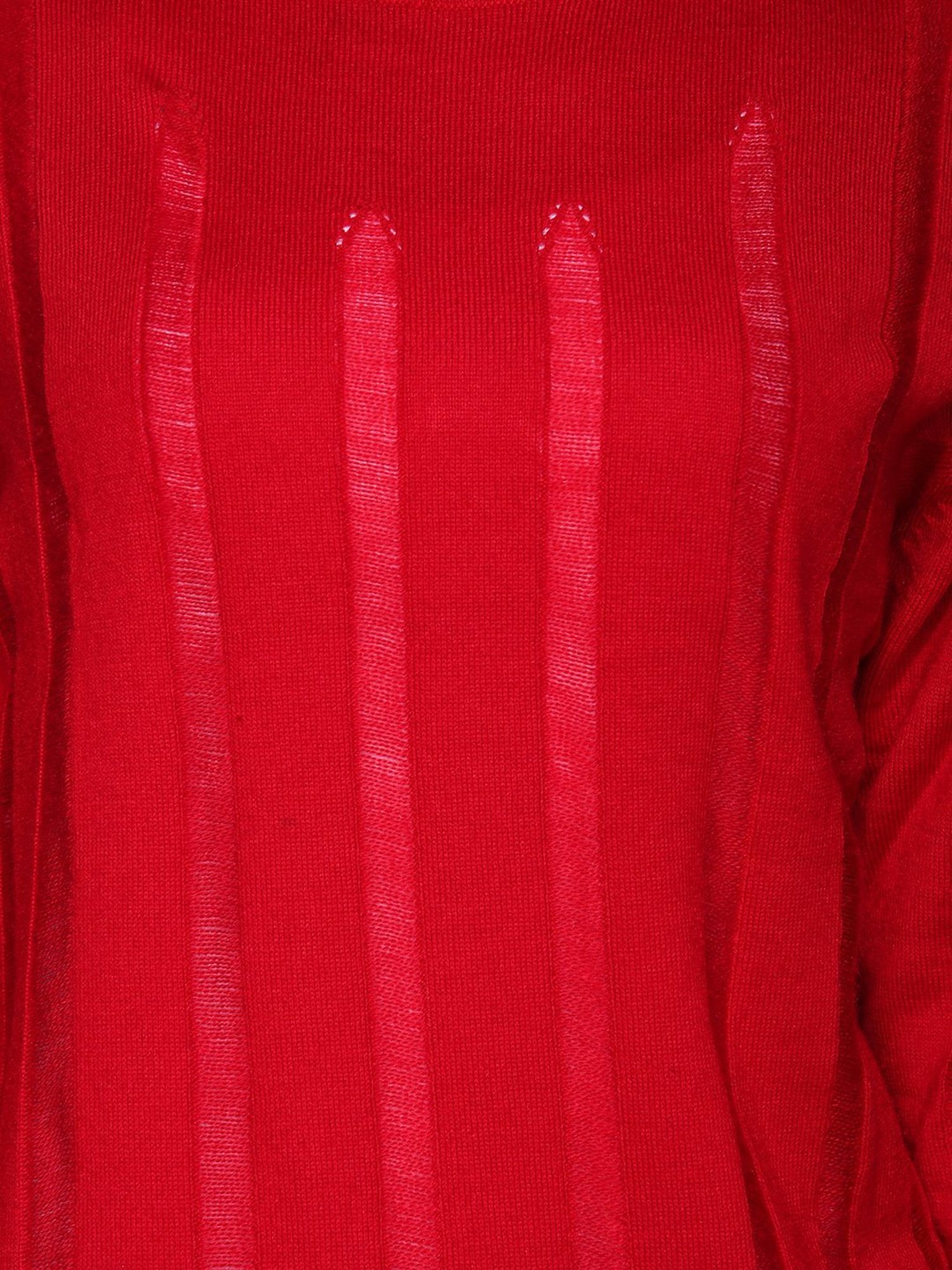 Club York Red Striped Sweater