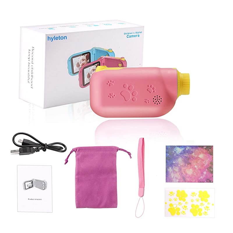 Kids Camera  Q1 Digital Video Camcorder Action Camera Rechargeable with 8G SD Card 2.0&rdquo; for 3-12 Year Old Boys and Girls Birthday Festival Gift