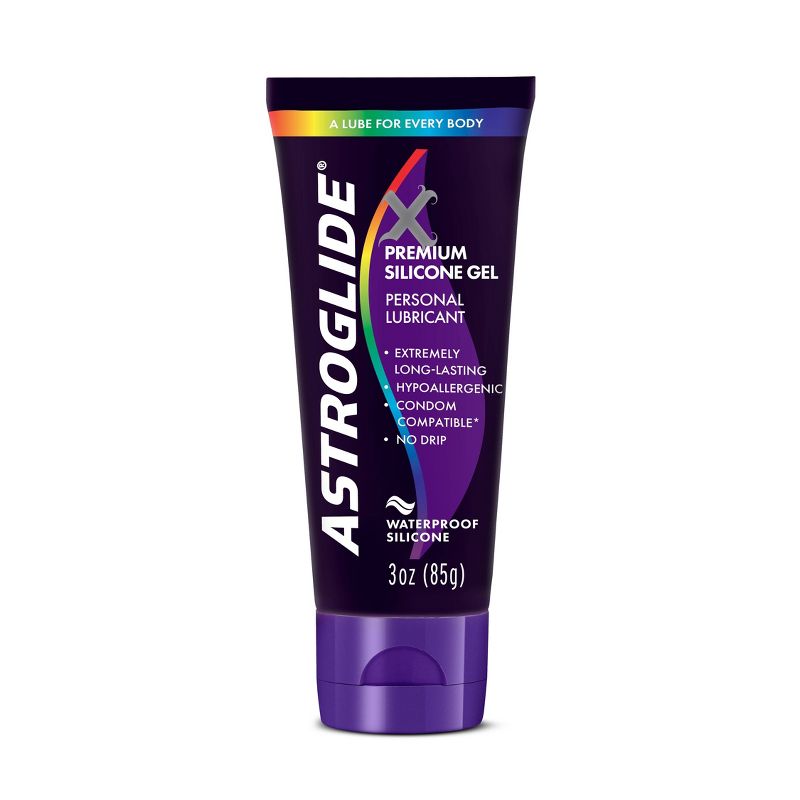 Astroglide X Premium Silicone Gel Personal Lube - 3oz