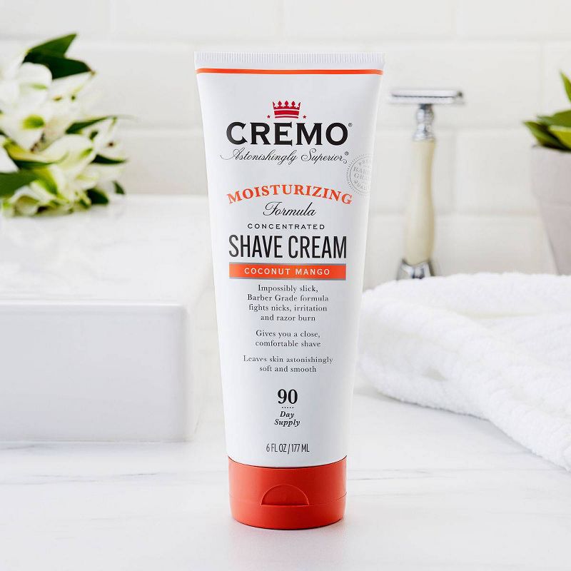 Cremo Coconut Mango Moisturizing Shave Cream - 6oz