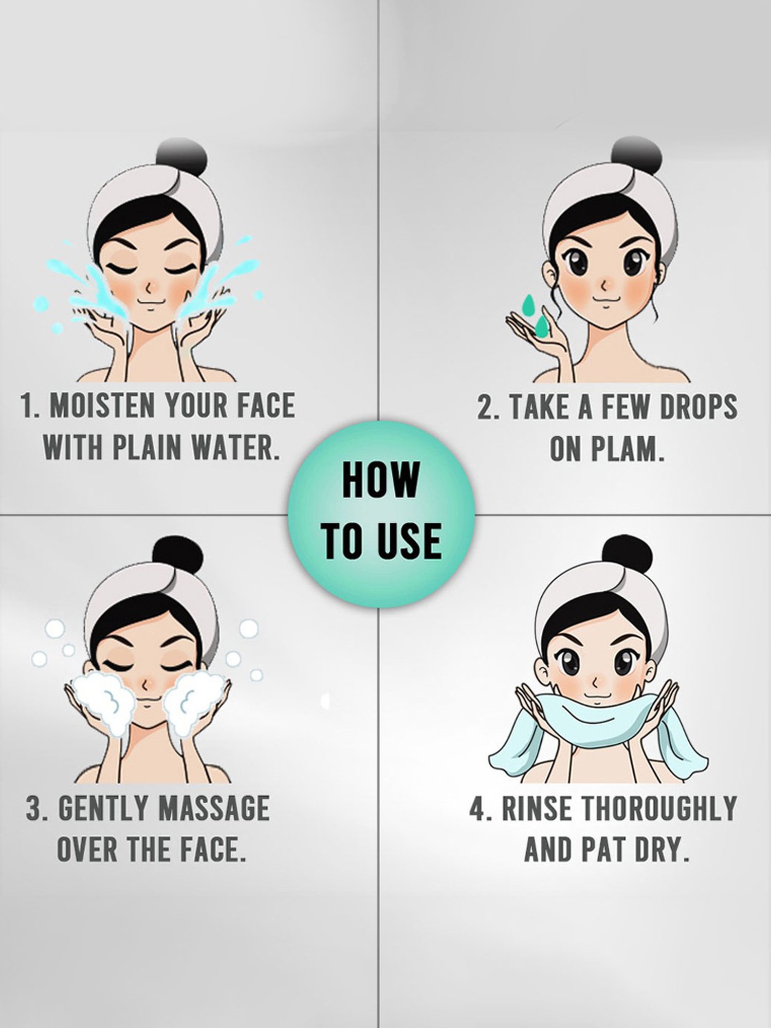 VEDIC LINE Charcoal Disinfecting Face Wash - 500 ml