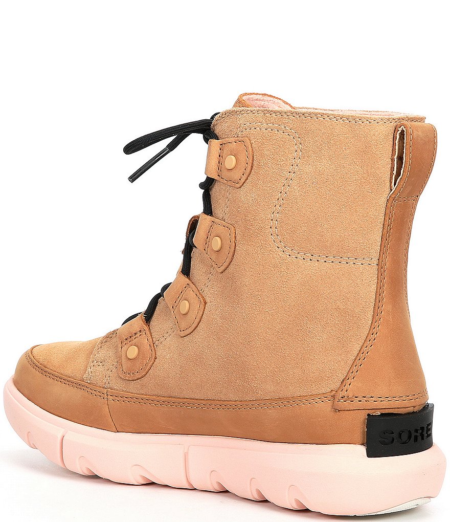 Sorel Explorer II Joan Waterproof Lace-Up Booties
