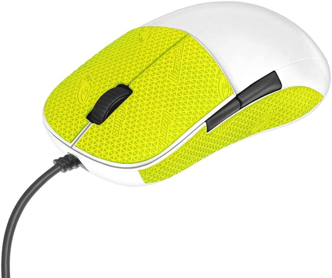 Lizard Skins DSP Computer Mouse Grip for PC Gaming &ndash Compatible Gaming Mouse Grip for PC 0.5mm Thickness &ndash Cut to Fit - Easy to Install &ndash 10 Colors (Neon)