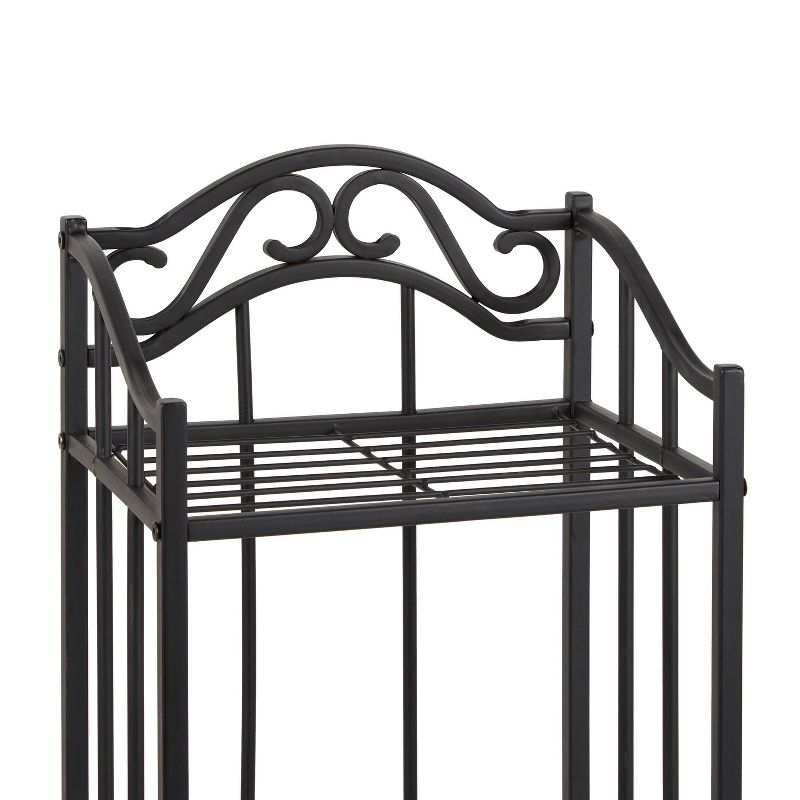 Collins Metal Bathroom Floor Shelf Oil Rubbed Bronze - Silverwood