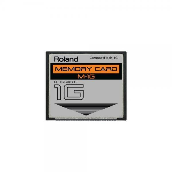 1GB Roland M-1G CompactFlash CF Memory Card for MC-808, SP-404, SP-555, V-Synth, Fantom and more